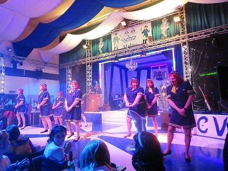 Seit 65 Jahren in Narrenhand, unser Blau-Wei&szlig;es Bebraland