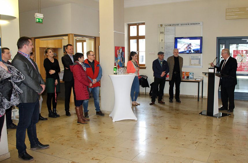 Syrischer Maler stellt in Sondershausen aus