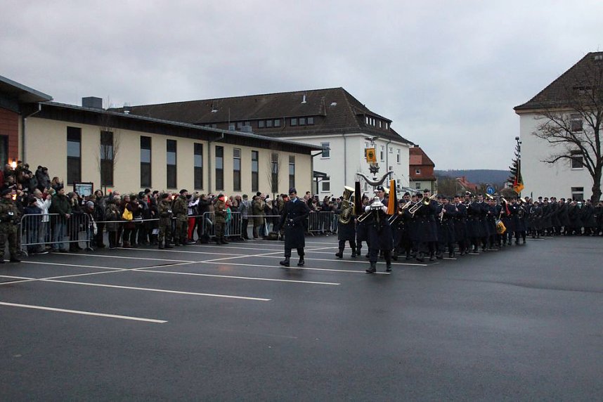 Wieder Lehrgangsteilnehmer vereidigt