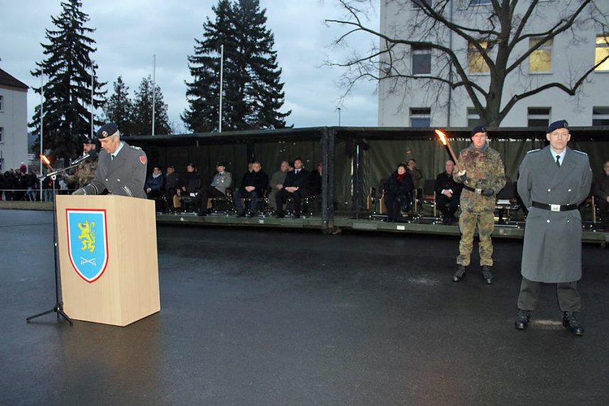 Wieder Lehrgangsteilnehmer vereidigt