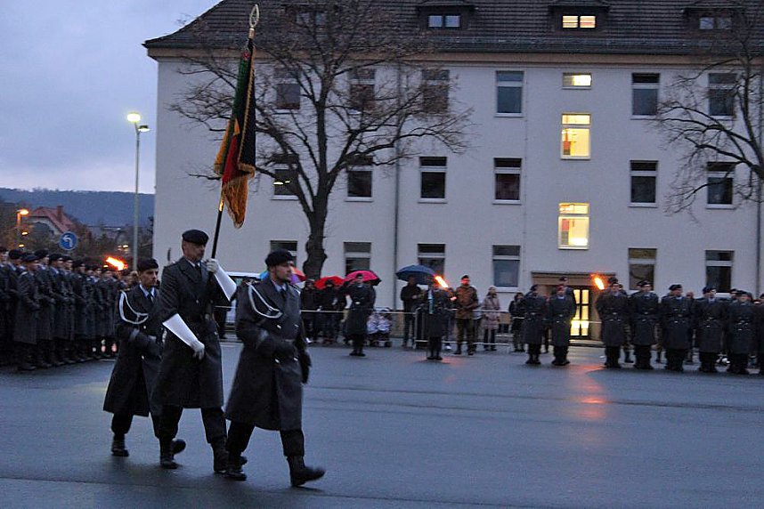 Wieder Lehrgangsteilnehmer vereidigt