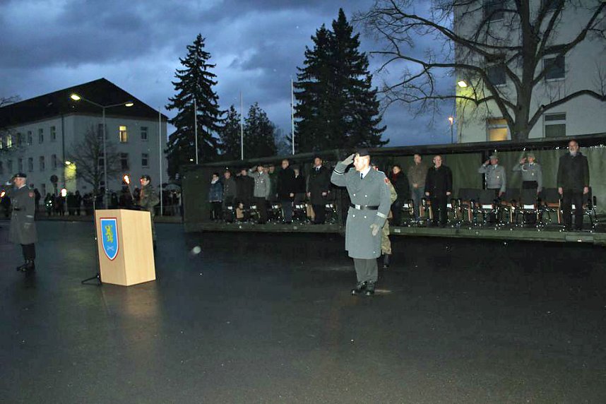 Wieder Lehrgangsteilnehmer vereidigt