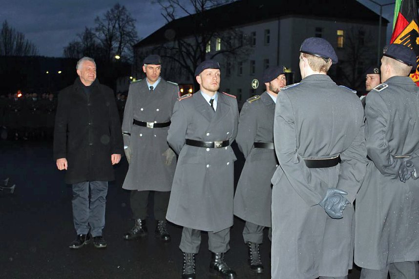 Wieder Lehrgangsteilnehmer vereidigt