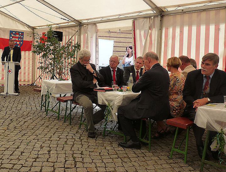 Spatenstich Krankenhaus Sondershausen