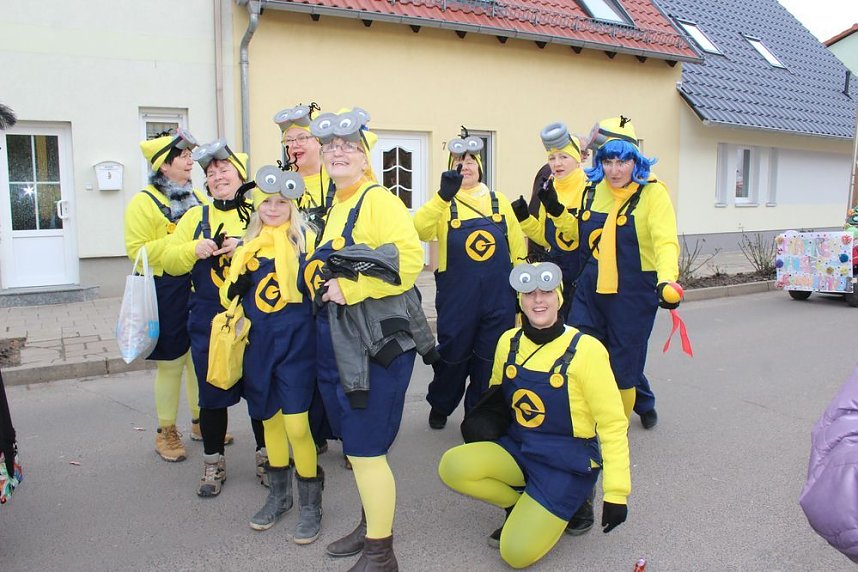 Narren mit Vorschlag zur Gebietsreform