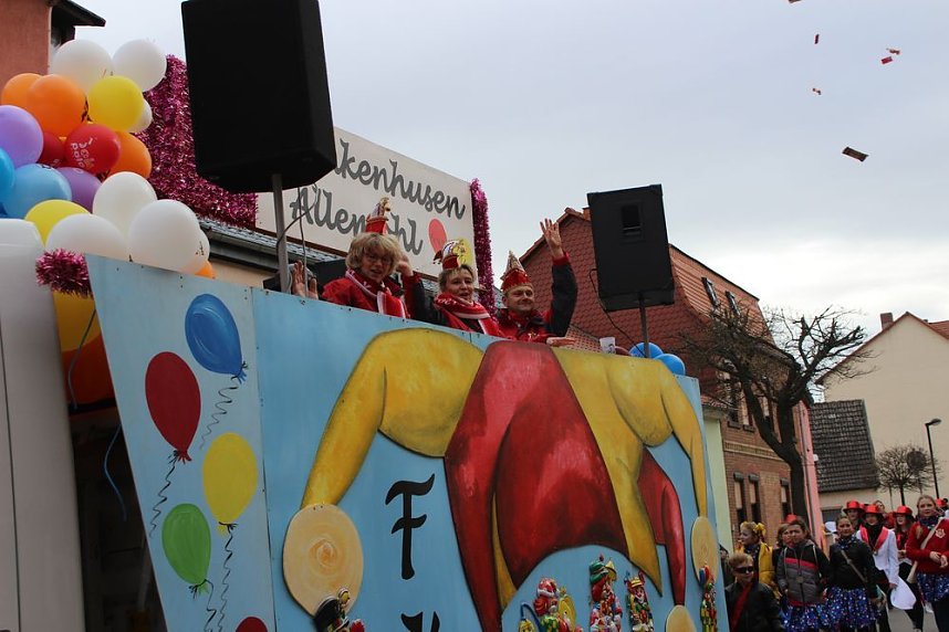 Narren mit Vorschlag zur Gebietsreform