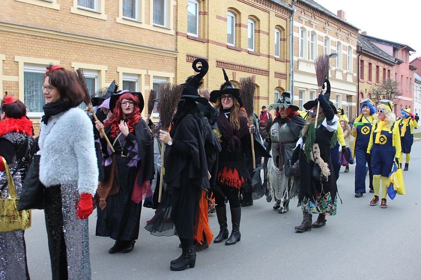 Narren mit Vorschlag zur Gebietsreform