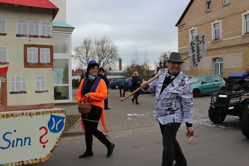 Narren mit Vorschlag zur Gebietsreform
