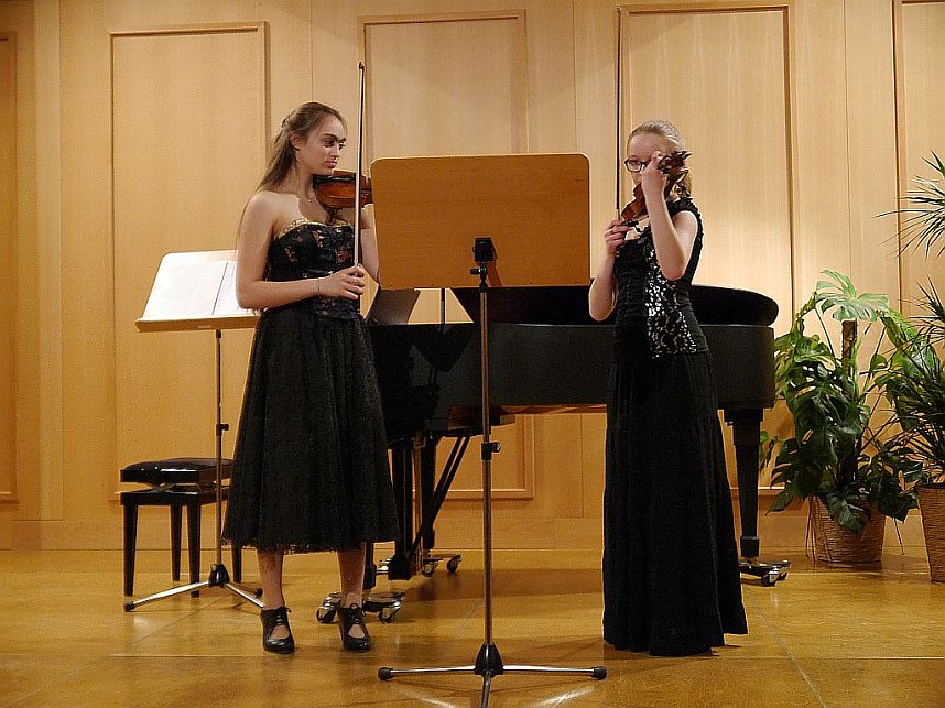 Violinenkonzert mit Klavier