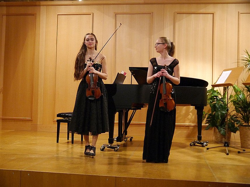 Violinenkonzert mit Klavier