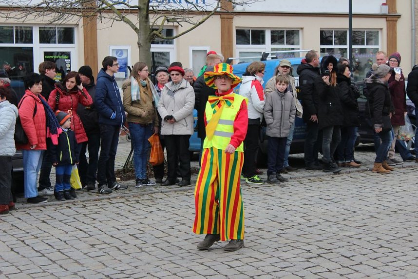 Auf dem Anger gefeiert