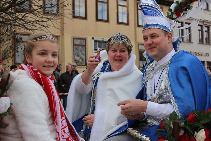 Auf dem Anger gefeiert