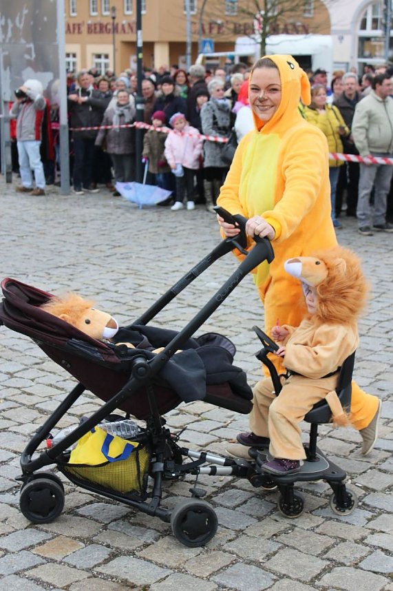 Auf dem Anger gefeiert