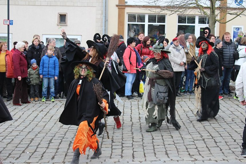 Auf dem Anger gefeiert