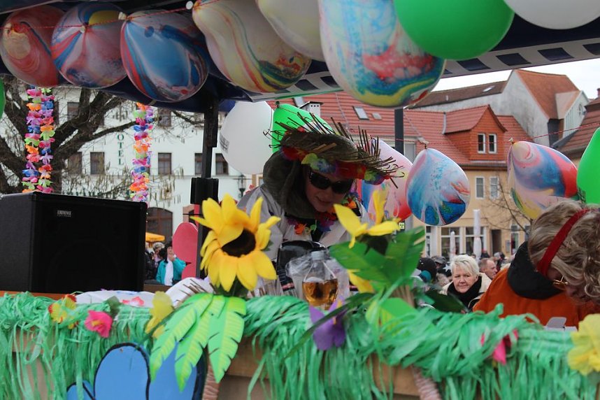 Auf dem Anger gefeiert