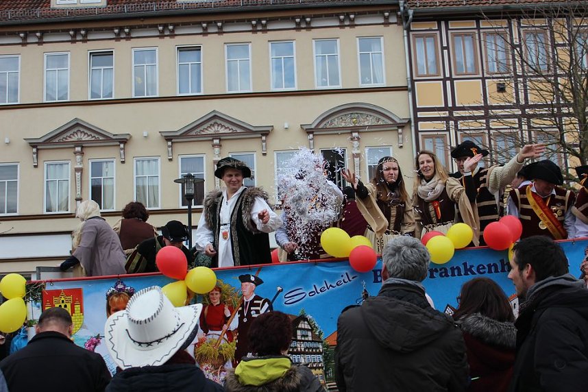 Auf dem Anger gefeiert