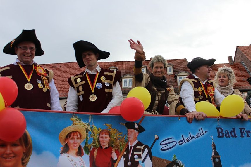 Auf dem Anger gefeiert