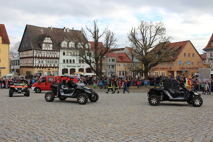 Auf dem Anger gefeiert