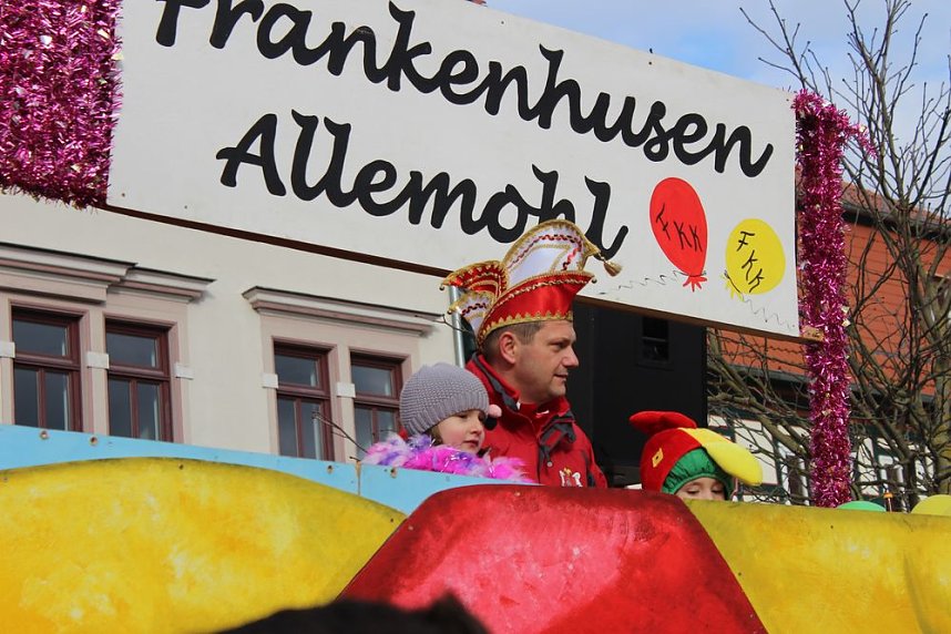 Auf dem Anger gefeiert