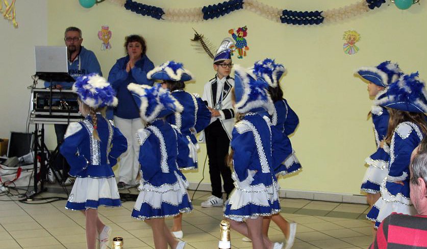 Blau-Weiss bei Senioren