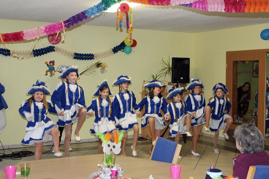 Blau-Weiss bei Senioren