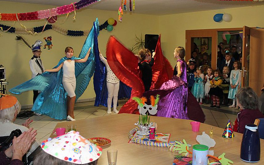 Blau-Weiss bei Senioren