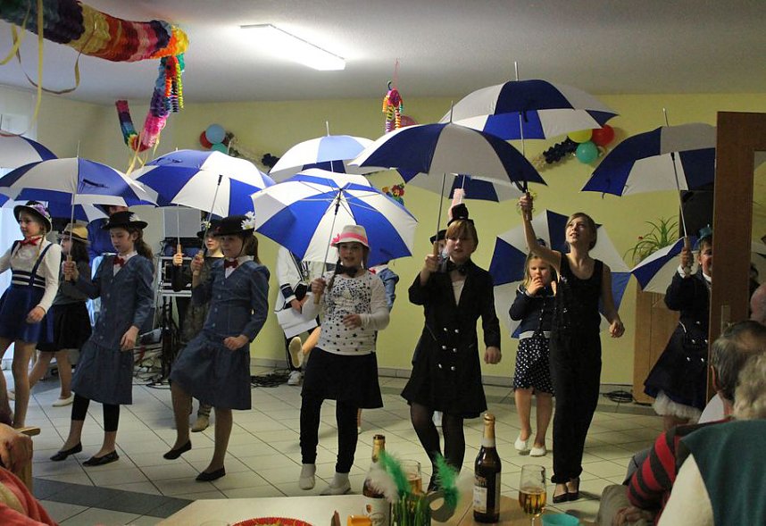 Blau-Weiss bei Senioren