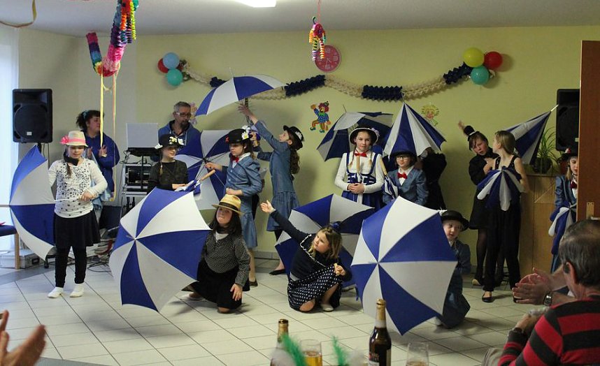 Blau-Weiss bei Senioren