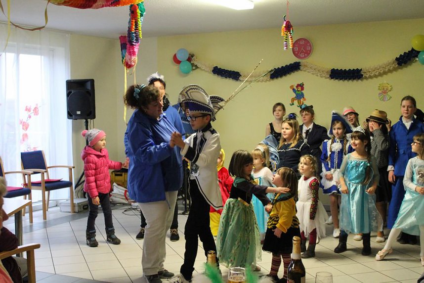 Blau-Weiss bei Senioren