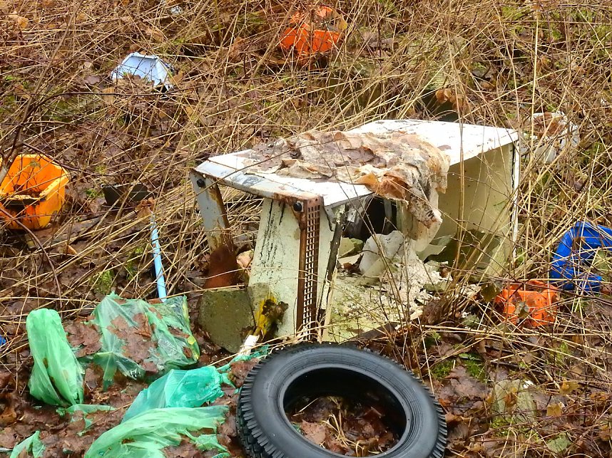 Peter Blei in der Brikettfabrik
