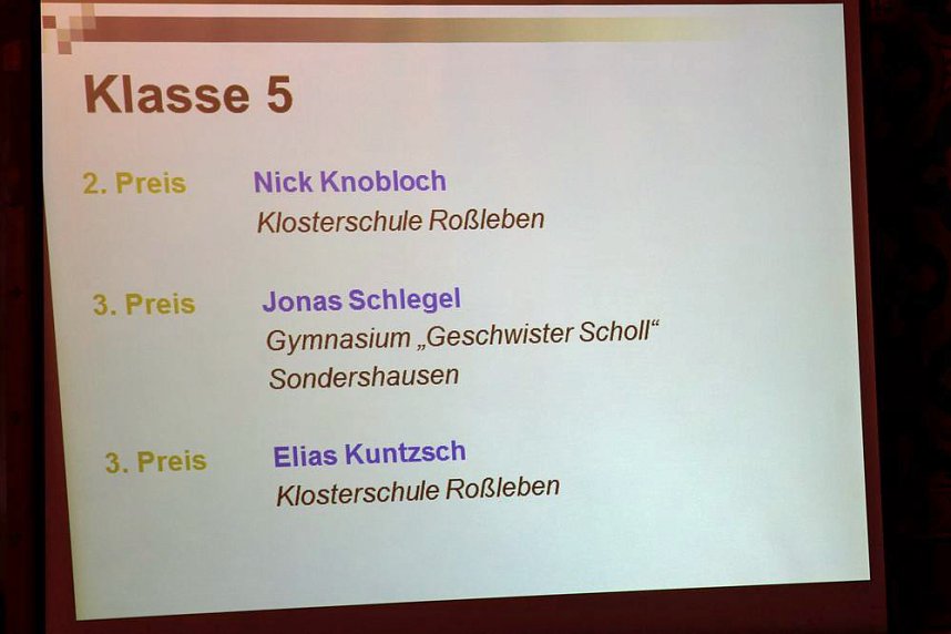 Matheasse ausgezeichnet