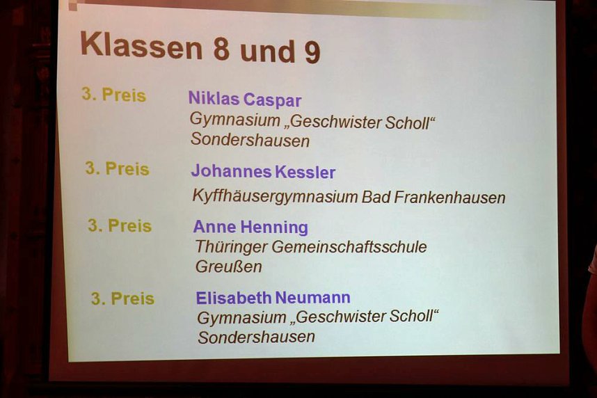 Matheasse ausgezeichnet