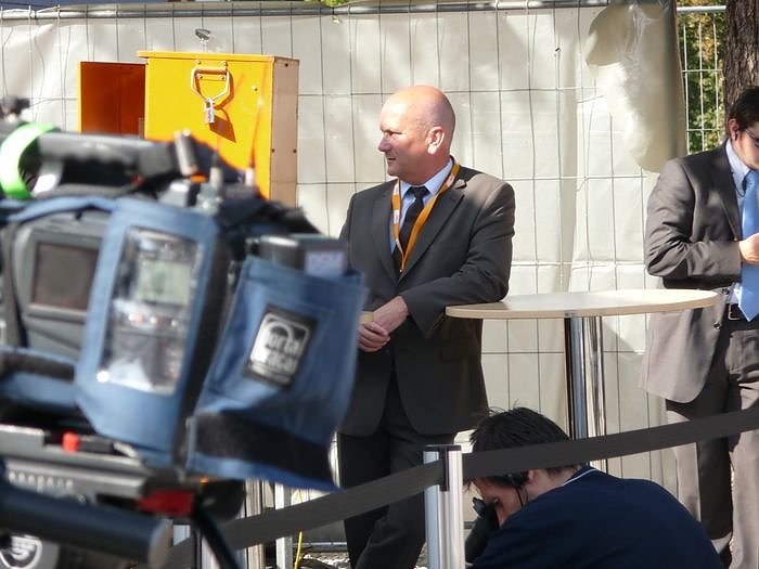 Besuch von Angela Merkel in Nordhausen