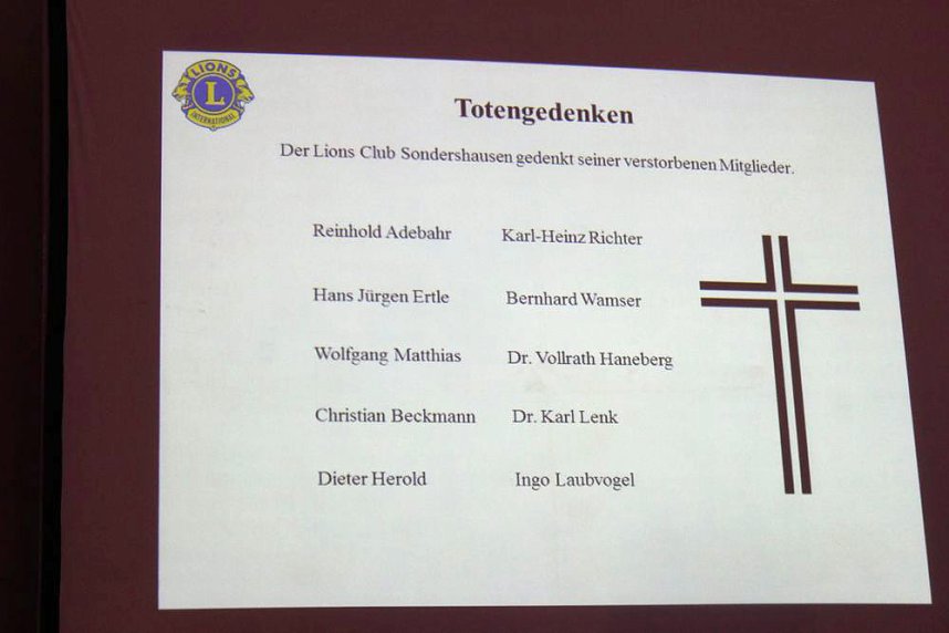  Festveranstaltung 25 Jahre Lions Club