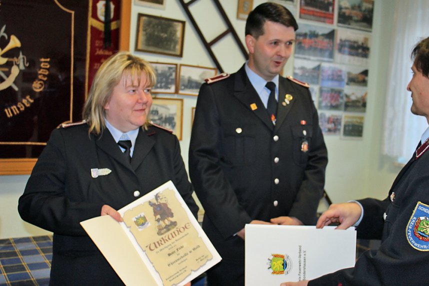 Jahreshauptversammlung bei der FFW Berka