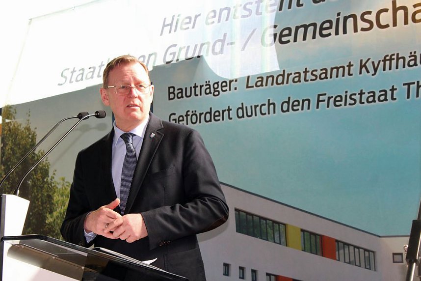 Gr&ouml;&szlig;ter Spatenstich f&uuml;r gr&ouml;&szlig;ten Eigenbau des Kyffh&auml;userkreises