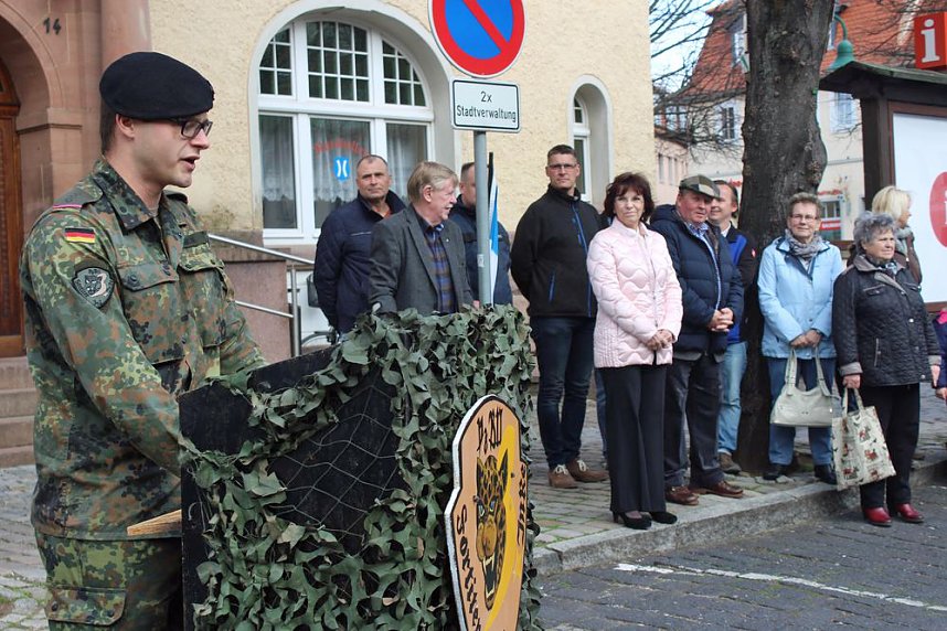 Patenschaft mit Panzerkompanie besiegelt