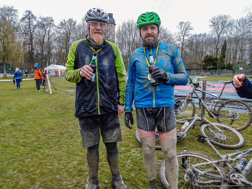 Mountainbiker beim Possenlauf