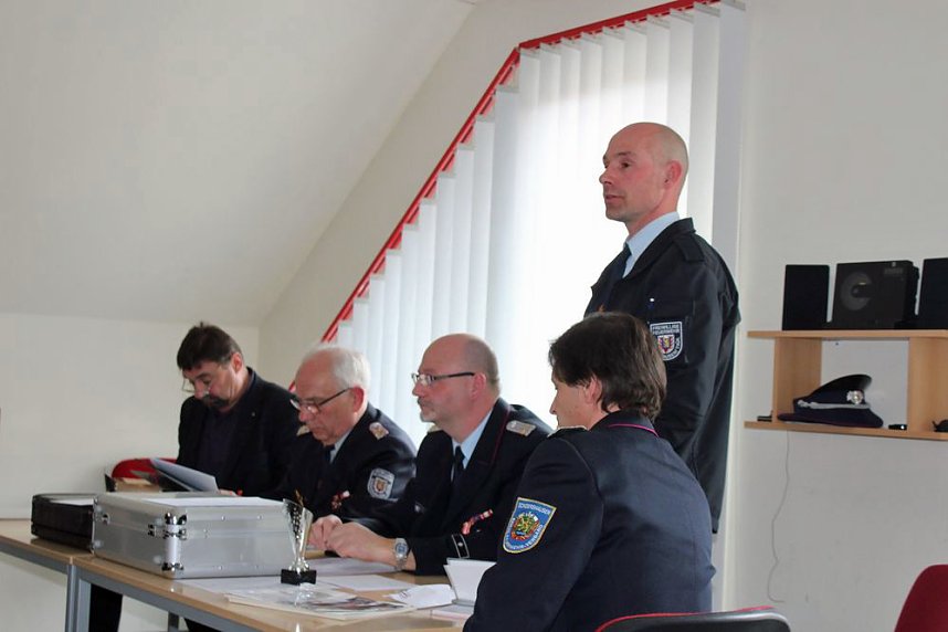 Viel los bei den Kameraden der FFW Jecha