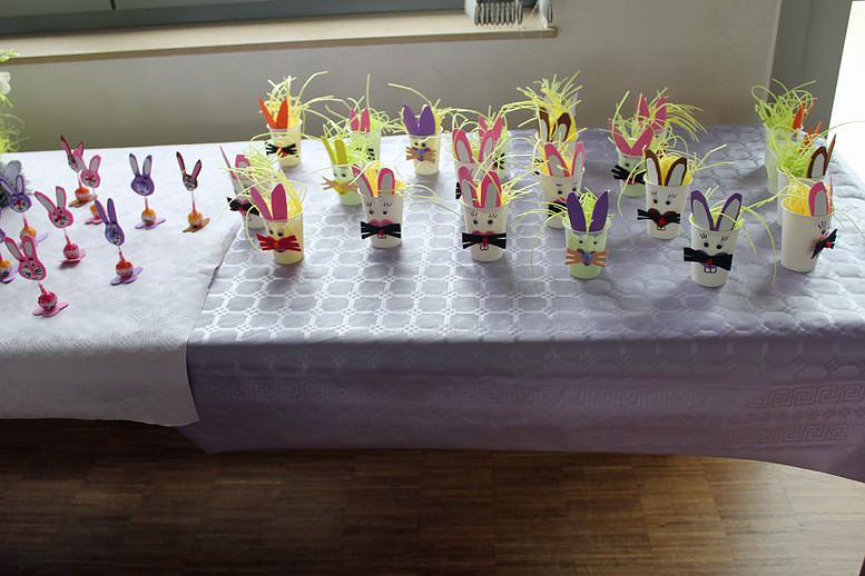 Osterhase war schon da