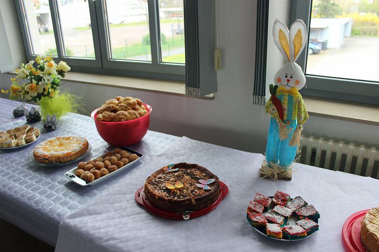 Osterhase war schon da