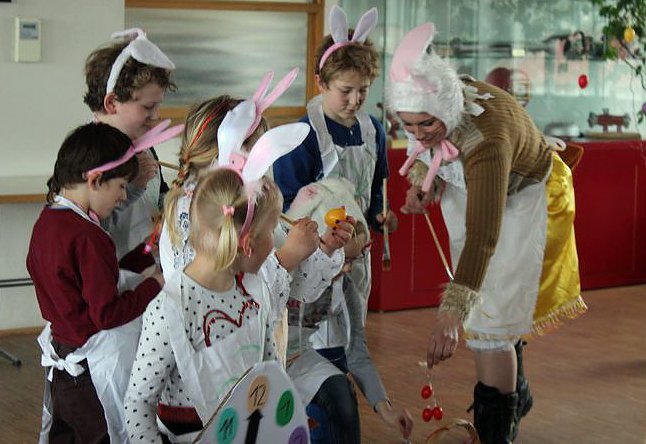 Osterhase war schon da