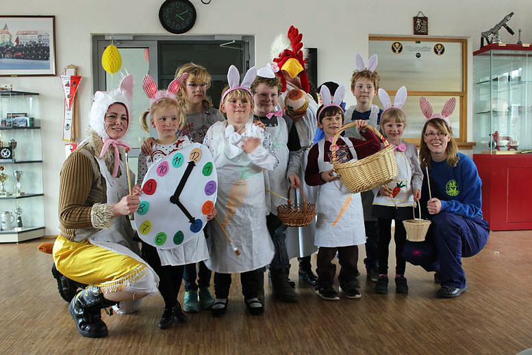 Osterhase war schon da