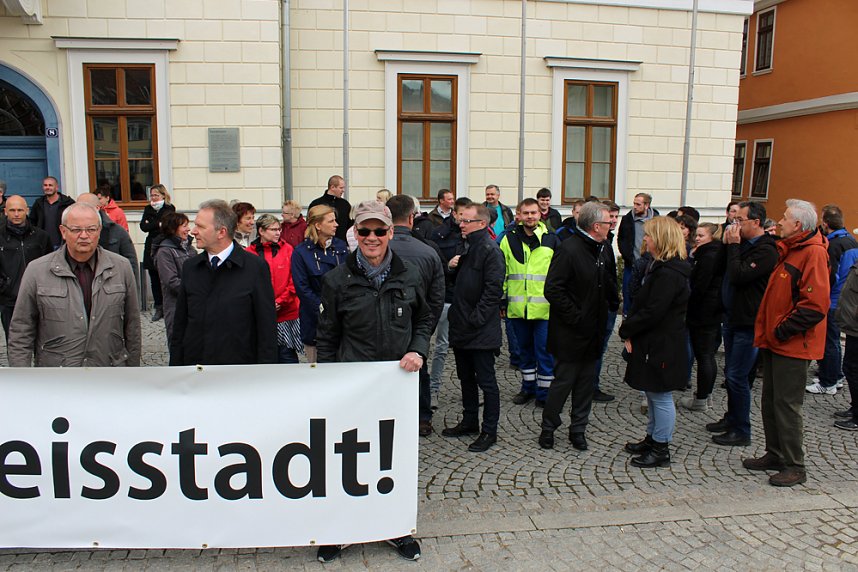 Demo f&uuml;r Erhalt Kreissitz