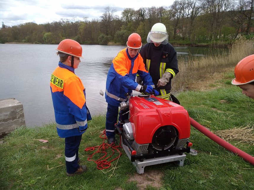 &Uuml;ber den Zaun gestiegen