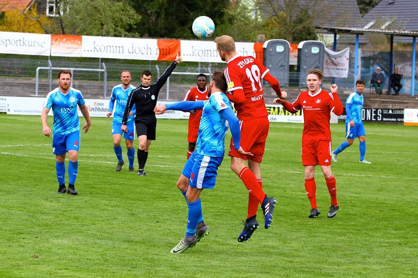 2:1-Sieg gegen Neustrelitz