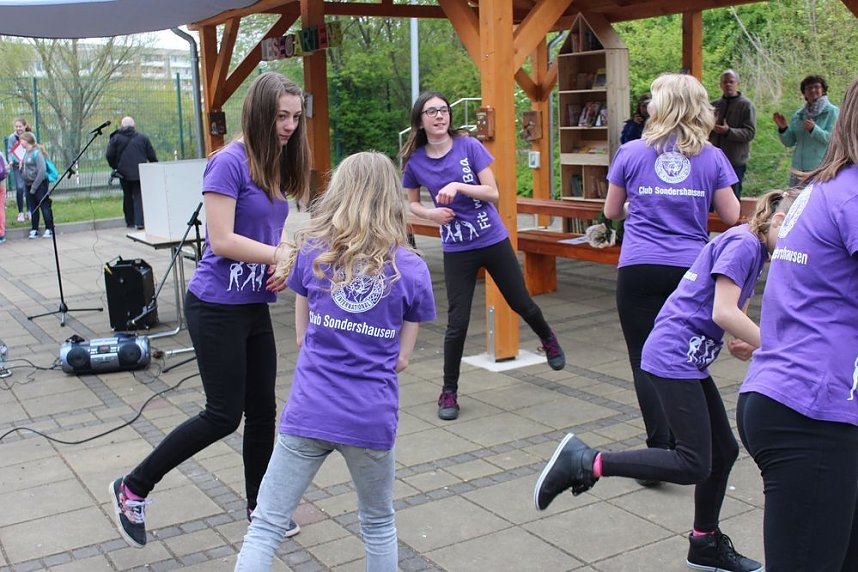 Lesegarten in der &Ouml;stertalschule er&ouml;ffnet