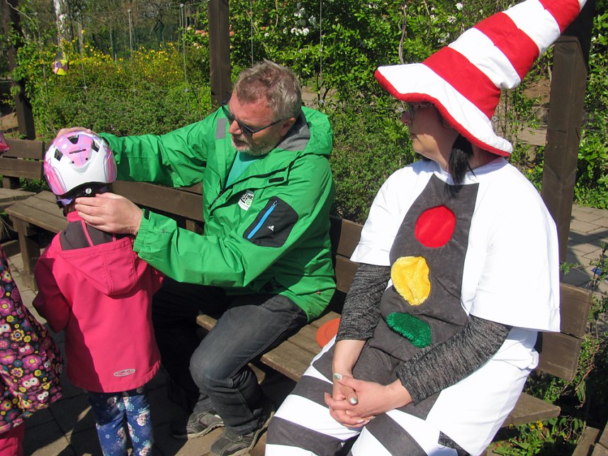 Verkehrssicherheitstag der Kita Regenbogen  Artern