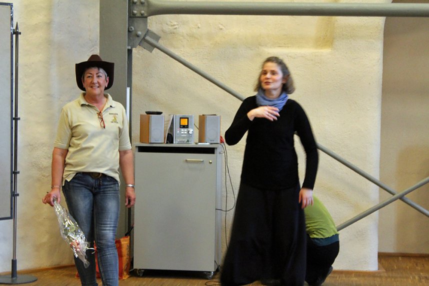 Der Rhythmus riss mit