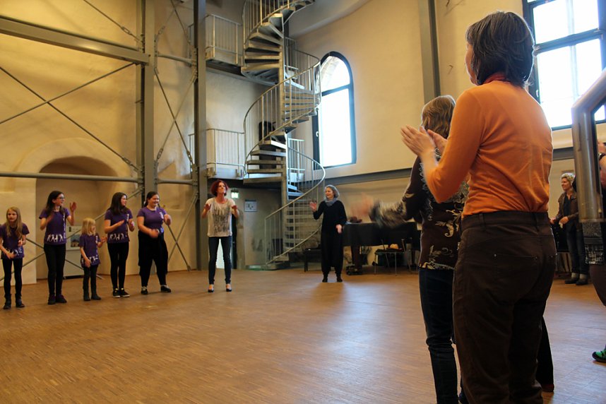 Der Rhythmus riss mit